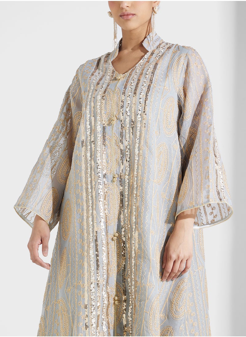 Embroidered Jalabiya