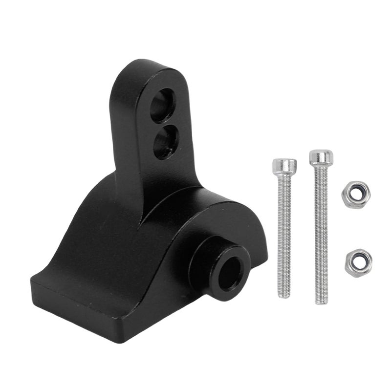 RC Rear Axle Link Riser Fit for SCX10 III AR45P LCG 1/10 RC Car Axle Alloy Metal Rear Anti Squat Mount Black - Image 1