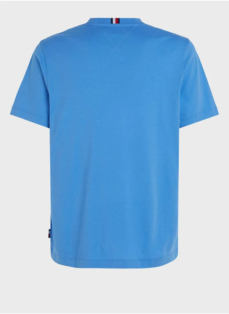 TOMMY HILFIGER Striped Crew Neck T-Shirt