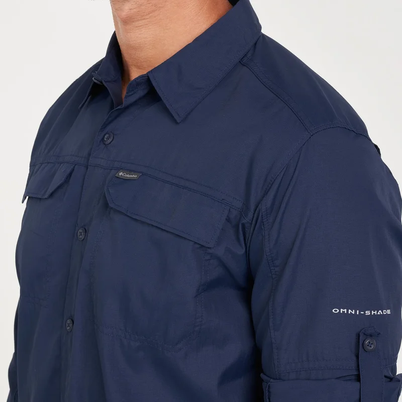 Columbia Blue Men's Silver Ridge™ 2.0 Long Sleeves Shirt for Men | Best Price UAE