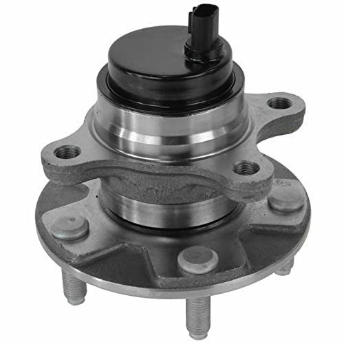 TRQ Front Passenger Side Wheel Bearing & Hub Assembly with ABS Sensor Compatible with 2006 Lexus GS300 2007-2011 GS350 2006-2007 GS430 GS450h 2008-2011 GS460 2006-2015 IS250 IS350 - Image 1