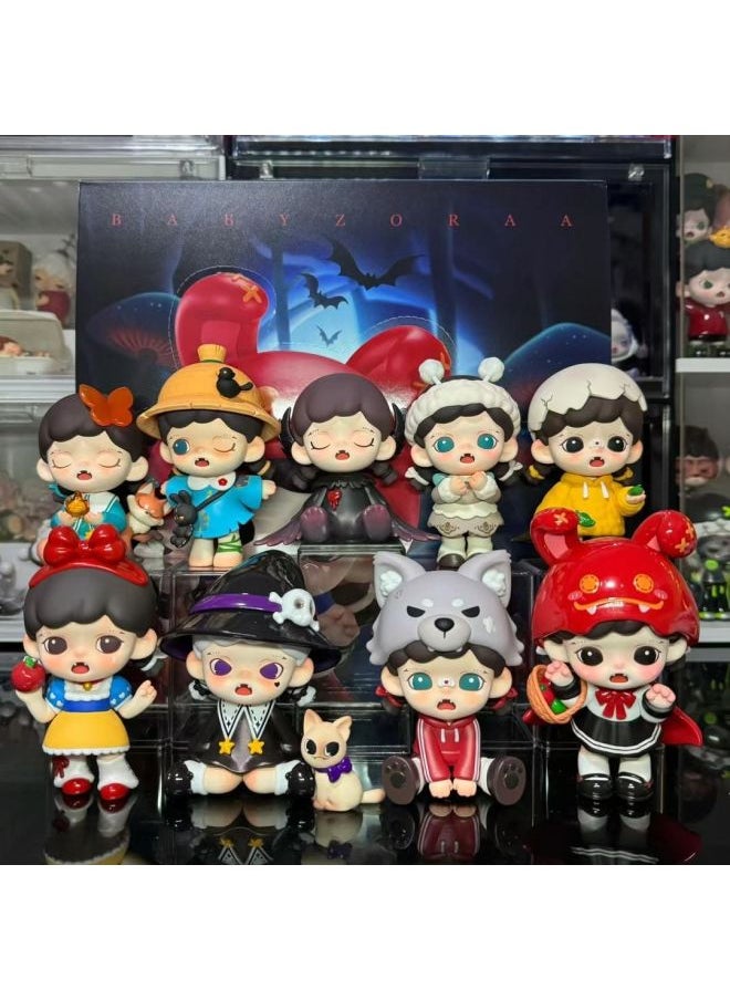 Generic - Second Generation Zoraa Can't Say Secret Series Blind Box Hand-made Trick Or Treat Diary Doll Second Generation Cute Product Made In China-Color:Designated Model-do Not Extinguish Fox Fire - Image 1