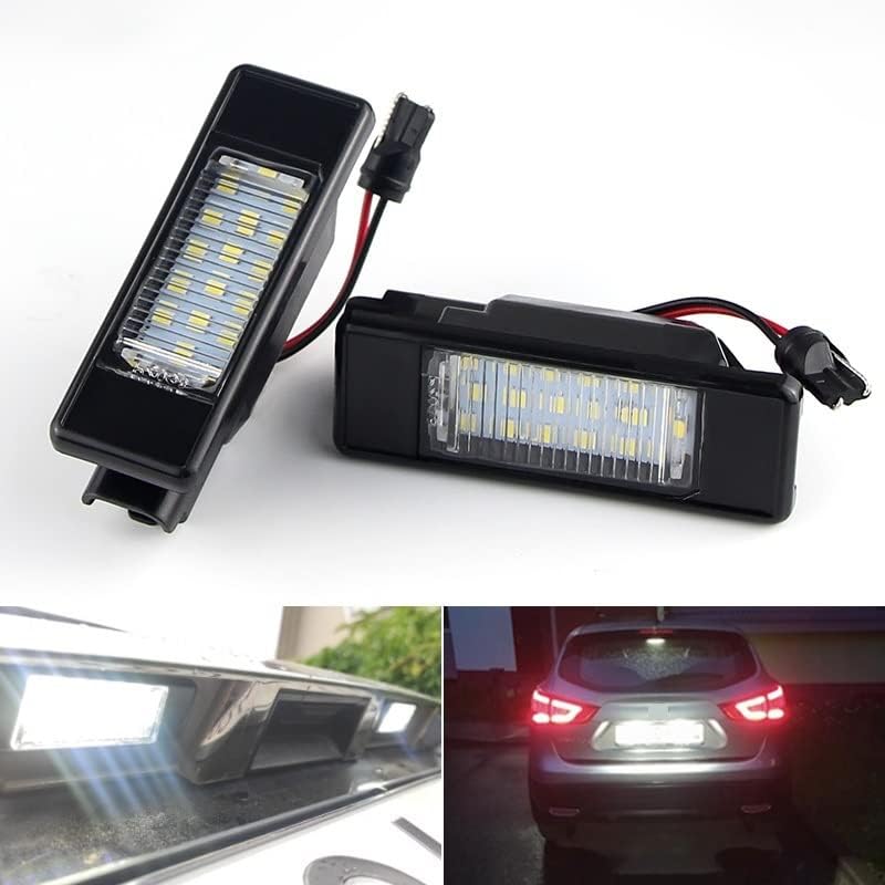 QASULER 2X LED License Plate Light for Infiniti and Nissan - Image 2