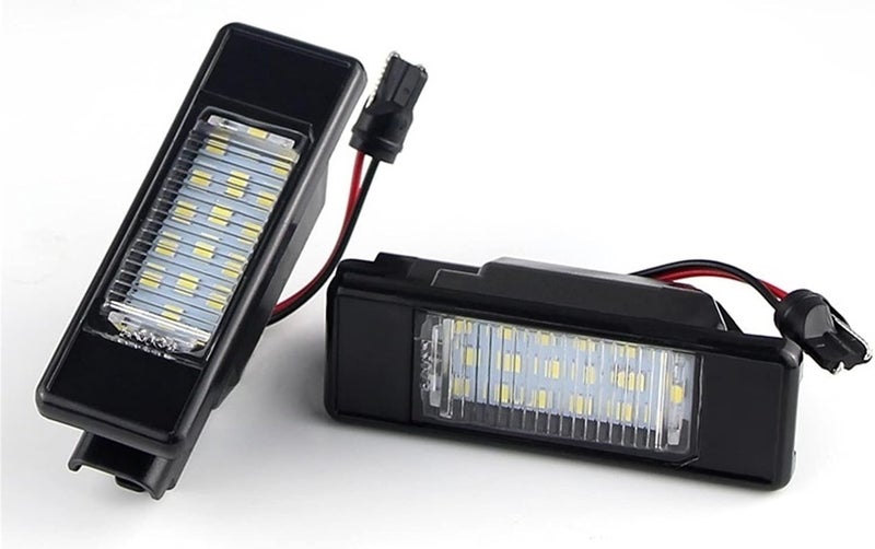 QASULER 2X LED License Plate Light for Infiniti and Nissan - Image 1
