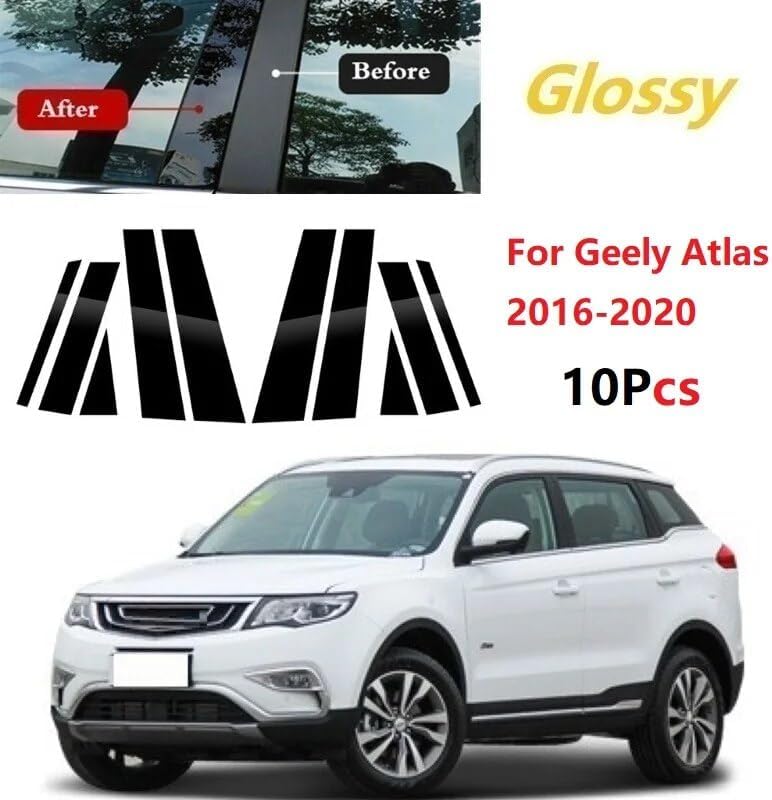Vuzmode 10PCS Polished Pillar Posts for Geely Atlas 2016-2020 - Image 4