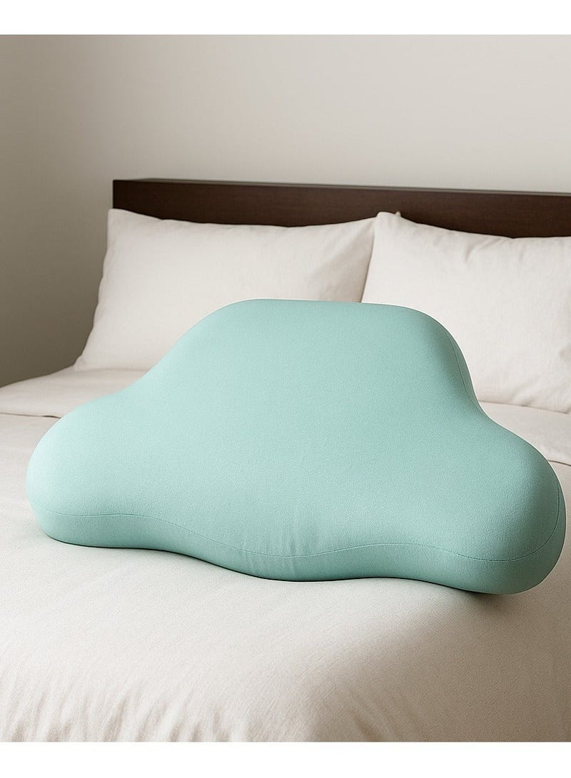 Memory Foam Neck & Shoulder Pain Relief Pillow - Comfortable Neck Support Pillow for Neck and Shoulder Pain Relief Reduces Snoring, for an Ideal Sleep Experience - Ergonomic Design for Spinal Orthosis and Deep, Healthy Sleep - For Side and Back Sleepers - Multicolor - Image 4