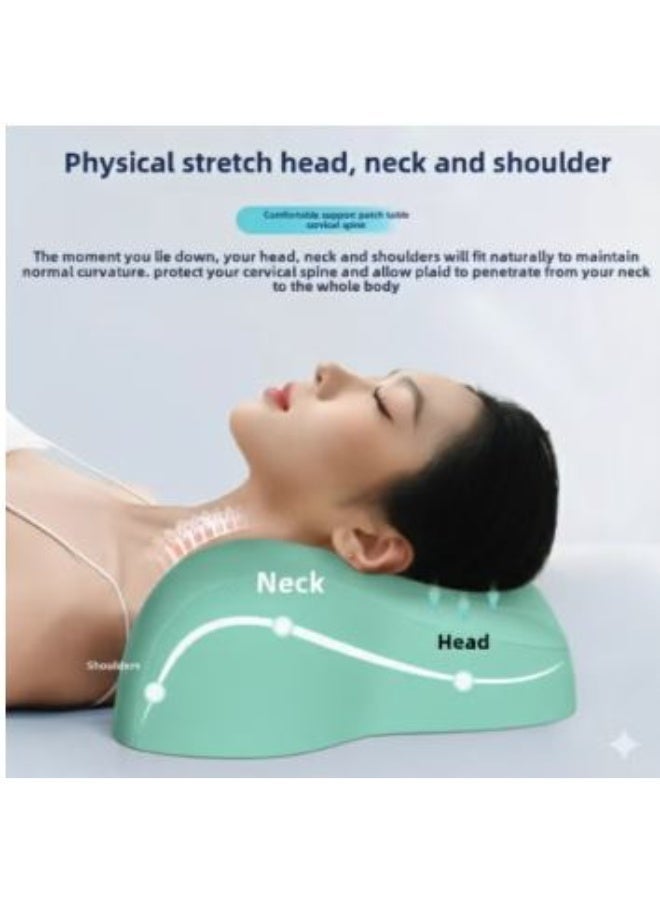zoba Memory Foam Neck & Shoulder Pain Relief Pillow - Comfortable Neck Support Pillow for Neck and Shoulder Pain Relief Reduces Snoring, for an Ideal Sleep Experience - Ergonomic Design for Spinal Orthosis and Deep, Healthy Sleep - For Side and Back Sleepers - Multicolor - Image 2