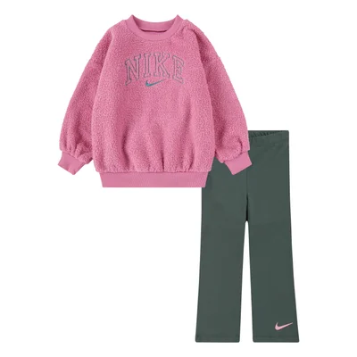 Nike Kids' Swoosh Spirit Sweatshirt and Leggings Set