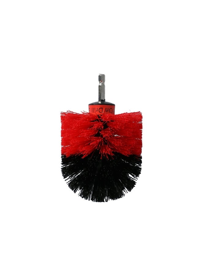 Bring it On! Durable Design Polypropylene Nylon Non Scratch Drill Brush Red and Black 3 Inch 2003  - Image 2