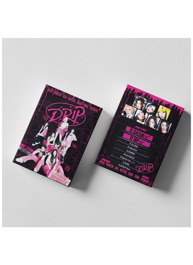 EHOME 55Pcs Babymonster Photo Cards 1St Full Album Drip Lomo Cards  - Image 3