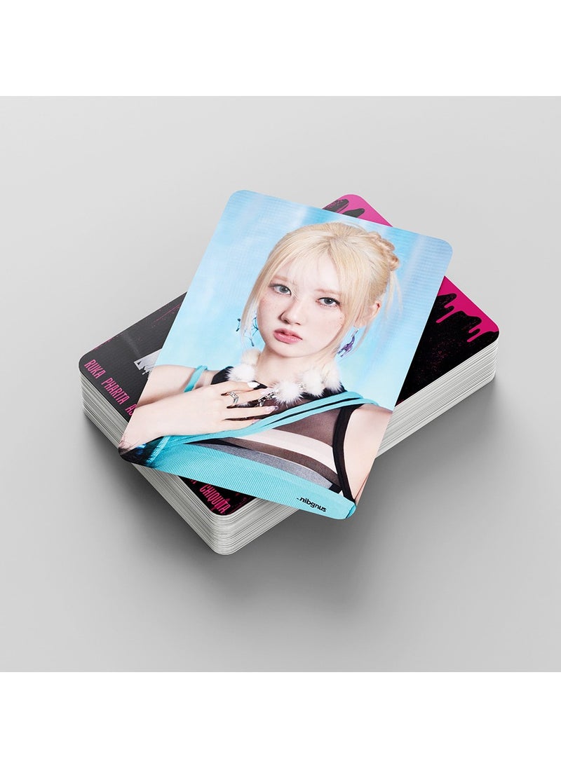 EHOME 55Pcs Babymonster Photo Cards 1St Full Album Drip Lomo Cards  - Image 4