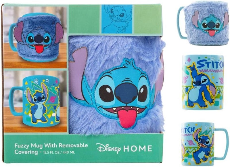 Pyramid Lilo & Stitch Fuzzy Mug - Image 1