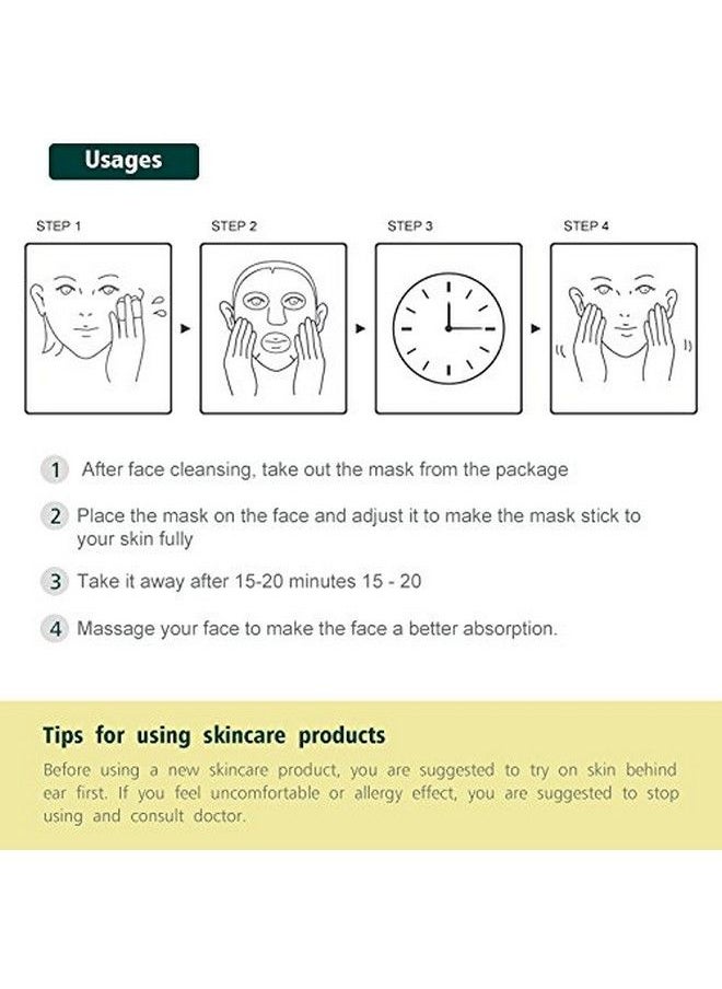 Mond'sub Aloe Vera Facial Mask Sheets 20 G (Pack Of 12)  - Image 5