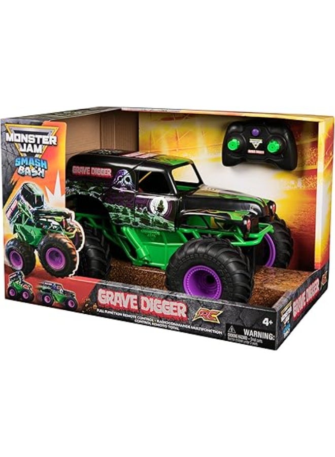 Monster Jam Smash & Bash Grave Digger RC 1:15 Scale 6072500 - Image 2