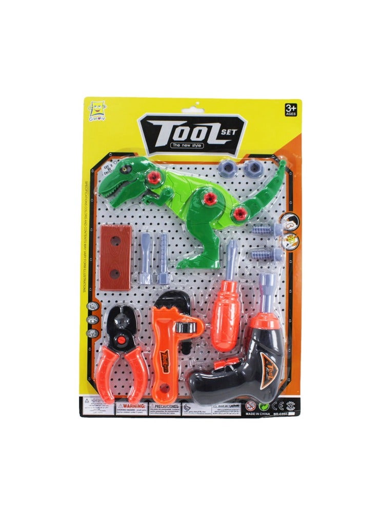AL QADAH Plastic Remove And Plug Repair Kit Tool Card Toys Ages 3+ 