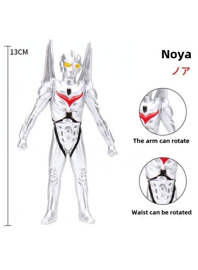 13CM Ultraman Soft Plastic Tiga Style Maltos Galaxy Zero Tiga Superman Children's Hot Toys Wholesale-Color:67, Noah