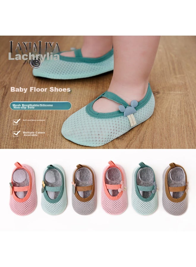 LAXIALIYA Laxaliya Baby Floor Socks, Infant Non-slip Shoes, Children's Indoor Shoes, Thin Shoe Covers, Boys' Socks, Girls' Summer Shoes - Image 3