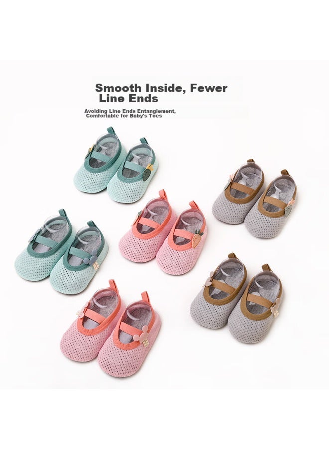 LAXIALIYA Laxaliya Baby Floor Socks, Infant Non-slip Shoes, Children's Indoor Shoes, Thin Shoe Covers, Boys' Socks, Girls' Summer Shoes - Image 5