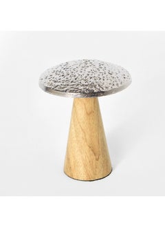 Flig Decorative Wooden Mushroom Accent with Aluminium Top 11 x 13.5 x 11 cm - pzsku/Z43CDA1EEA91D5DAE68C2Z/45/_/1733650564/fe9a95b1-2d09-44a7-9acd-55ed362e0c5c