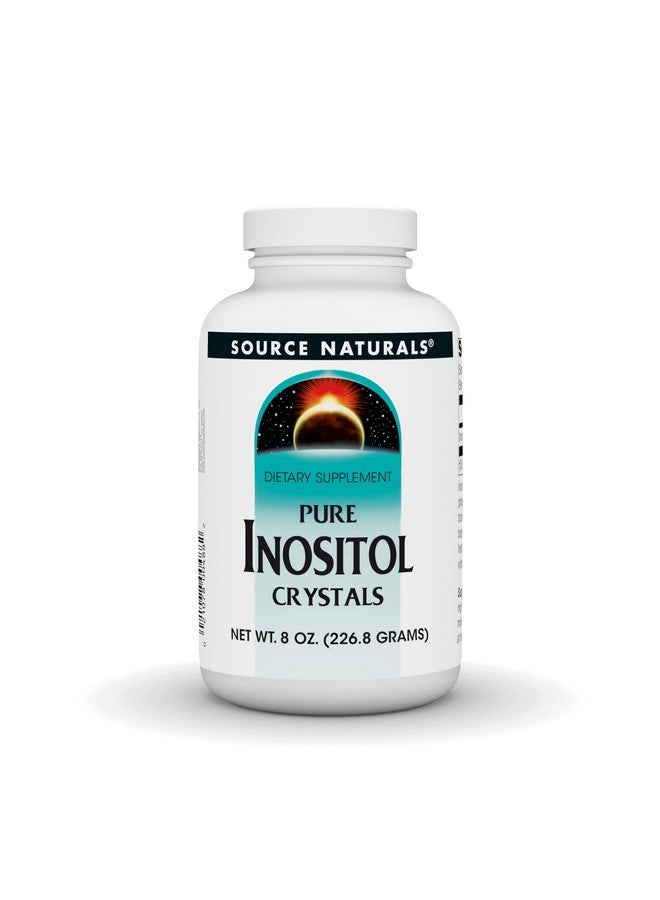 Source Naturals مكمل غذائي من سورس ناتشورالز إنوزيتول النقي 844 ملغ - 8 أوقيات بلورات - Image 1