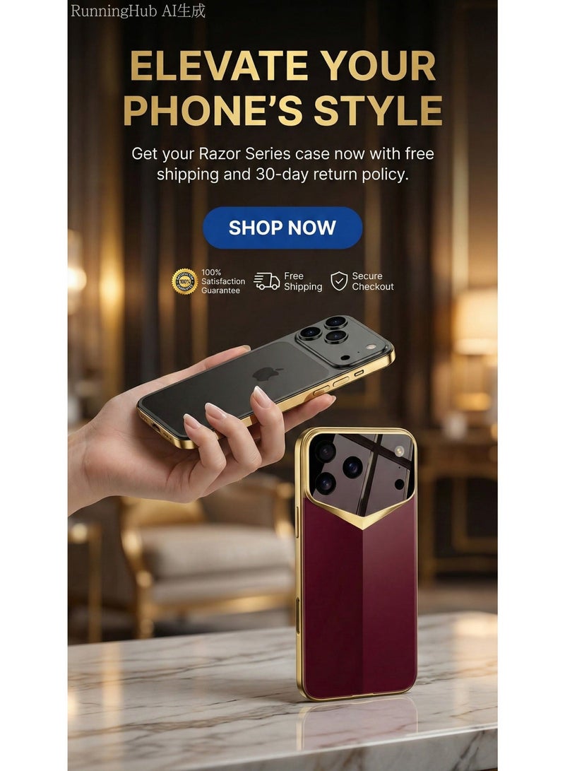 ThangCore iPhone17-Promax-Razor Series Business Creative Style Phone Case - Image 2