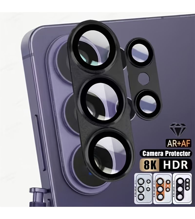 For Samsung Galaxy S26 Black 8K HD Metal Lens Camera Screen Film - Image 1