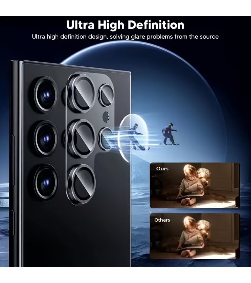 For Samsung Galaxy S26 Black 8K HD Metal Lens Camera Screen Film - Image 2