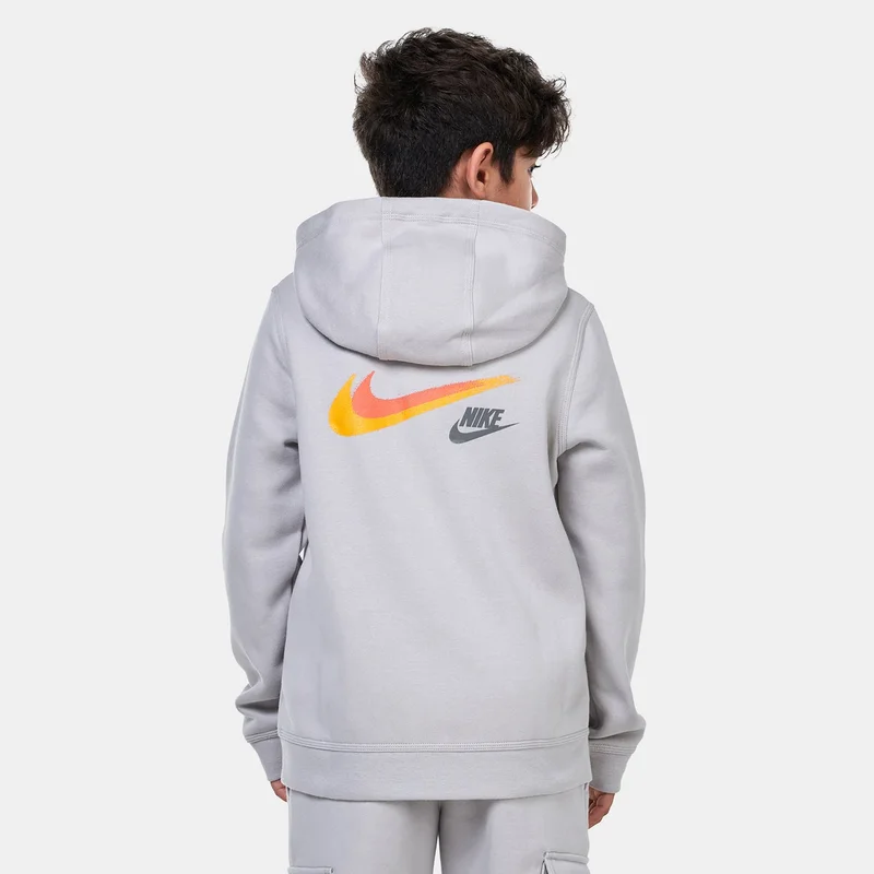 Nike Kids' Sportswear Fleece Full-Zip Graphic Hoodie