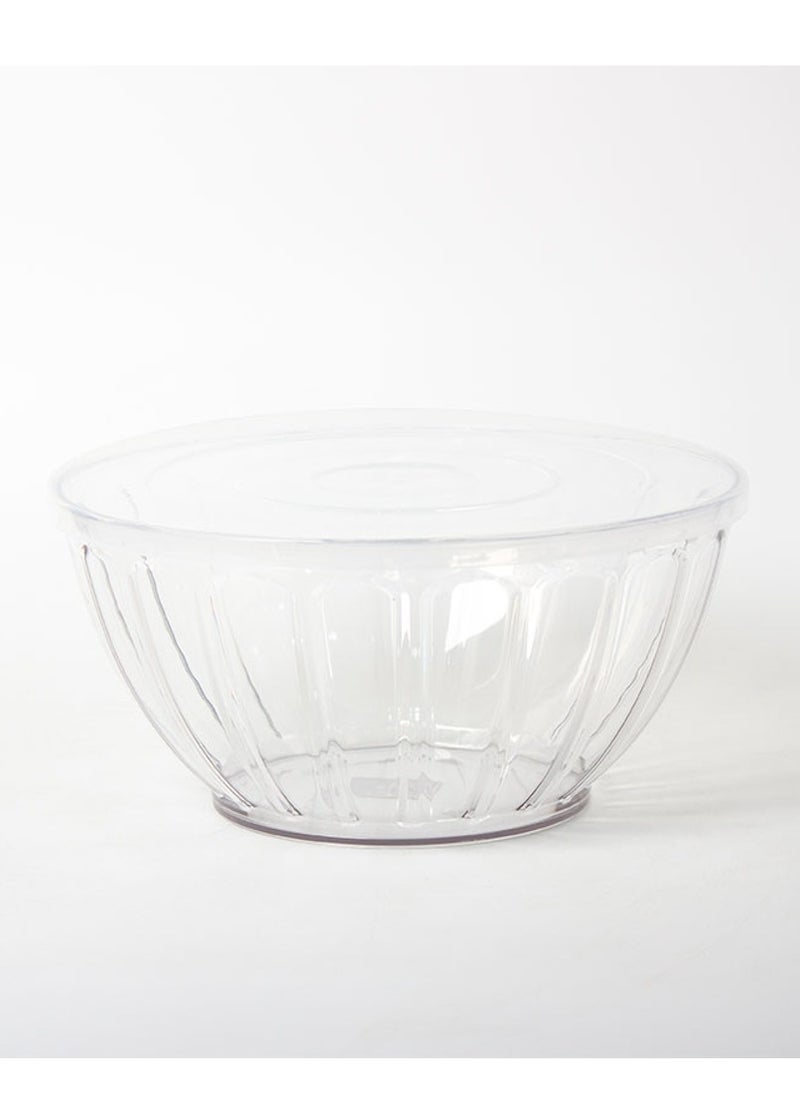 BASURRAH A set of Plastic Containers for Food and Vegetables Suitable for Serving Salad Preparation for Baking and Food Storage for Picnics and Camping Consisting of 4 Pieces  - Image 3