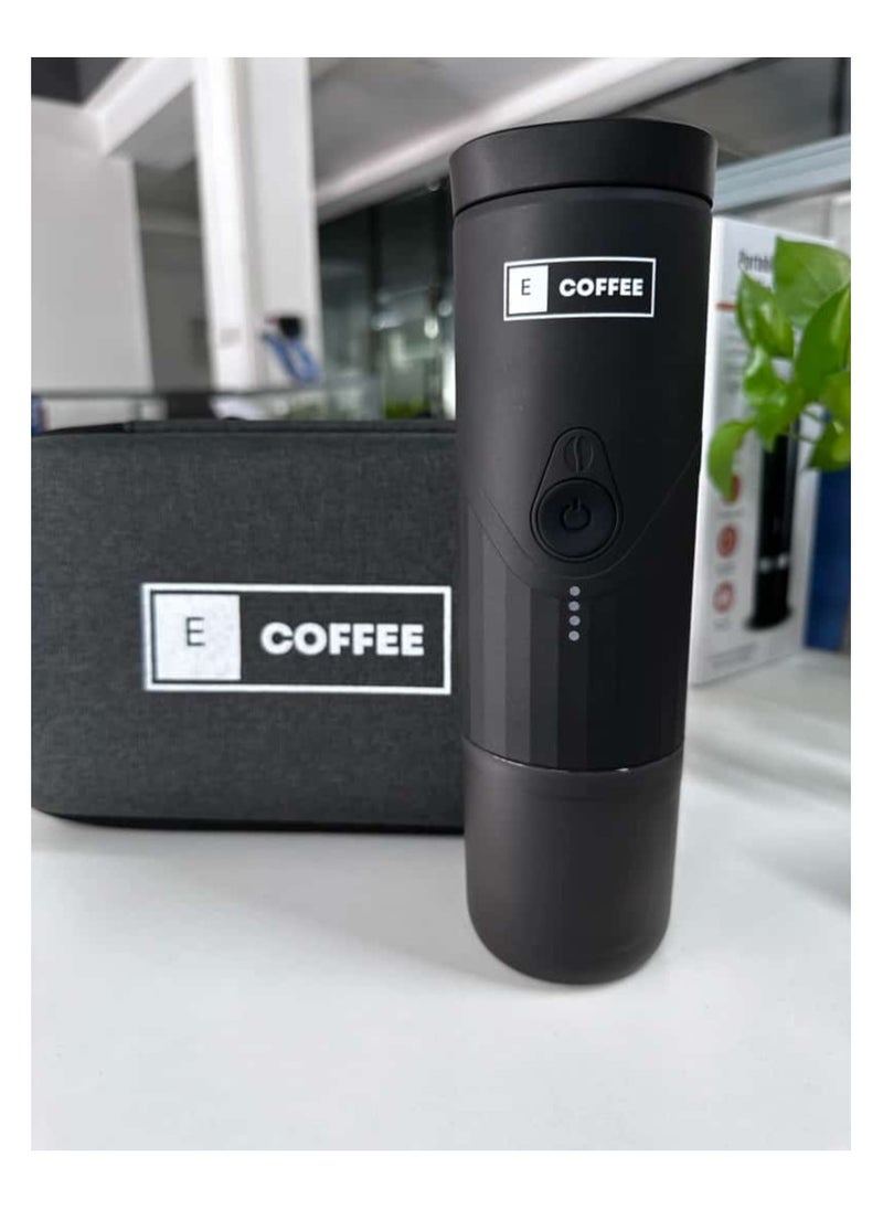 ecoffee Portable Espresso maker, Self heating, Compatible with capsules and coffee powder, 20 bar pump, Perfect for outdoor, travel, office and home (MULTI COLOR)  - Image 1