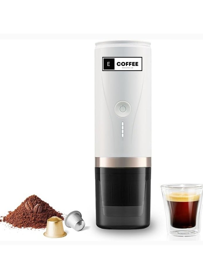ecoffee Portable Espresso maker, Self heating, Compatible with capsules and coffee powder, 20 bar pump, Perfect for outdoor, travel, office and home (MULTI COLOR)  - Image 2