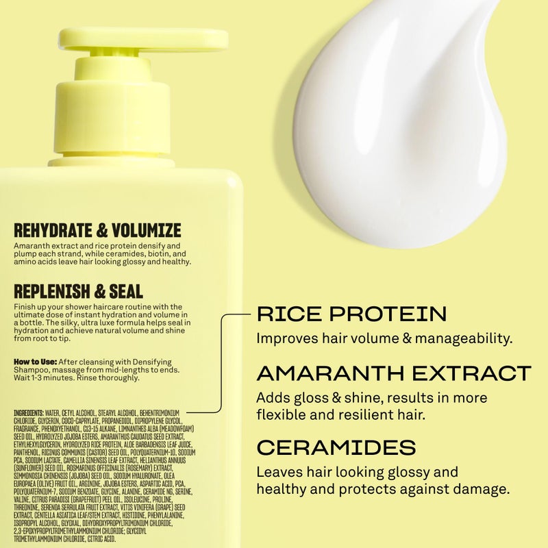 BABE ORIGINAL Locks Densifying Hair Conditioner, Thinning Hair Solution, Promotes Thickness and Prevents Hair Loss, for Fuller, Thicker Hair, Cruelty Free, 13.5 fl oz - Image 4