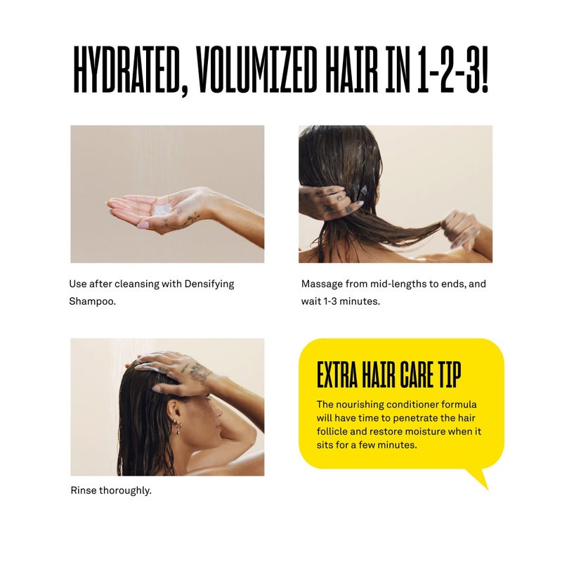 BABE ORIGINAL Locks Densifying Hair Conditioner, Thinning Hair Solution, Promotes Thickness and Prevents Hair Loss, for Fuller, Thicker Hair, Cruelty Free, 13.5 fl oz - Image 3