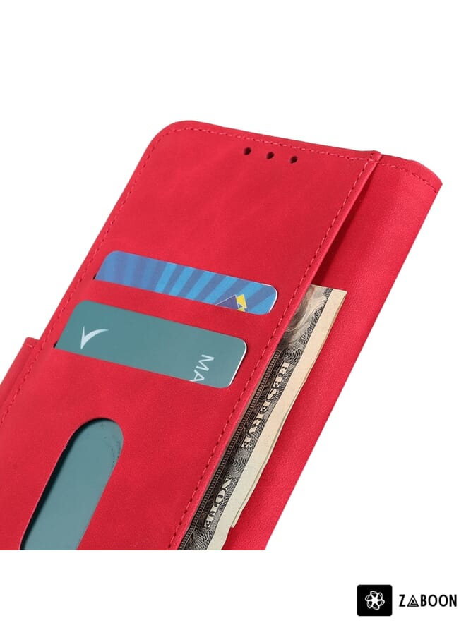 Zaboon Protective Case For Honor X7A KHAZNEH Retro Texture Flip Leather - Image 4