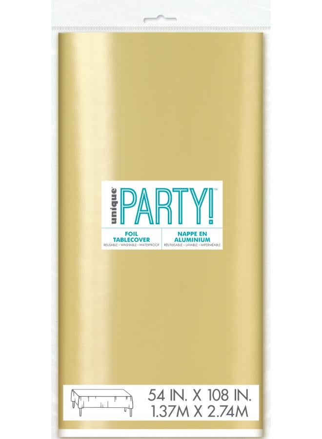 Unique Gold Foil Table Cover - Image 2