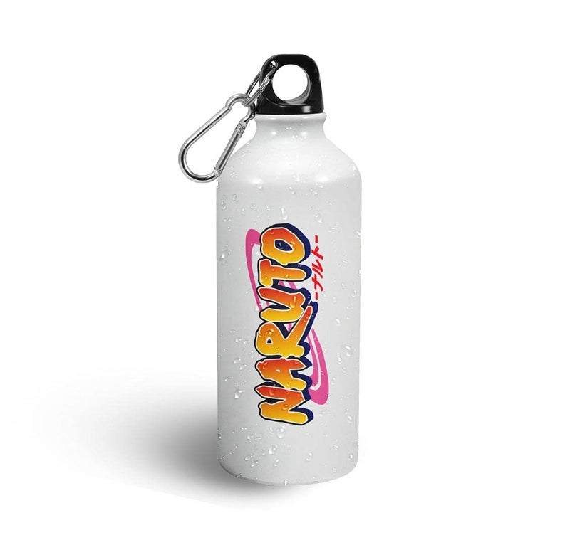 Tee Mafia Tee Mafia Naruto Sipper Bottle Naruto logo Anime Cartoon Sipper Printed Sipper Manga series 600 Ml Multicolor cartoon04 - Image 1