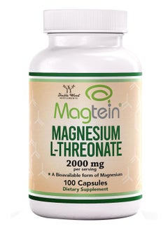 Double Wood Supplements Magnesium Lthreonate 100 X 2000 Mg Capsules  - Image 1