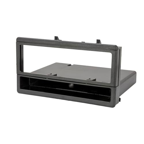 Scosche FD1327B Compatible with 1995-07 Ford / Lincoln / Mercury / Mazda DIN w/Molded Pocket Dash Kit Black - Image 5