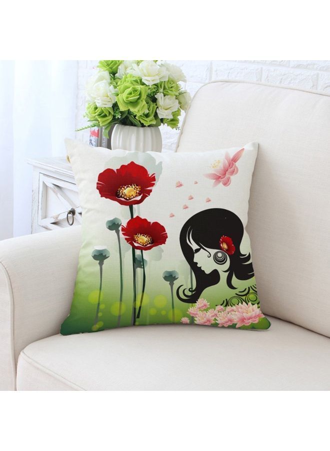 NIBEMINENT Printed Cushion Cover Multicolour