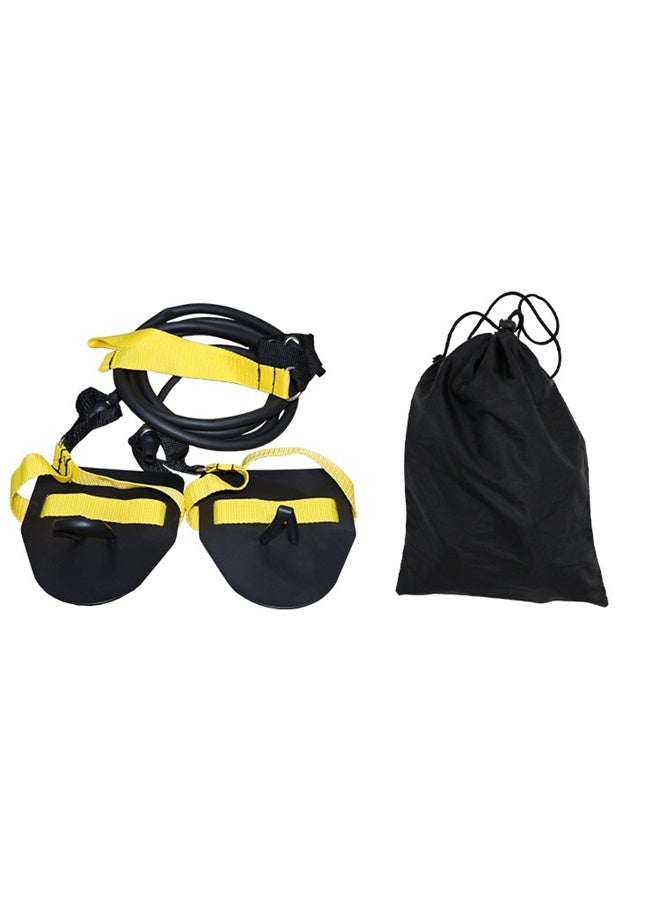 Generic Swimming Arm Strength Trainer Fitness Resistance Band,Swimming Arm Strength Trainer, Professional Freestyle Swimming Resistance Exercise Bands Set（60 pounds）  - Image 1