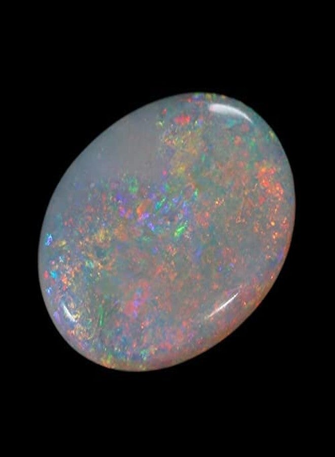GEMS RIVER 6.50 Carat Australian Opal with Lab Certified Card Opal Stone Original Certified/fire Opal Stone Unheated and Untreated Astrological Purpose for Men and Women (C118) - Image 2