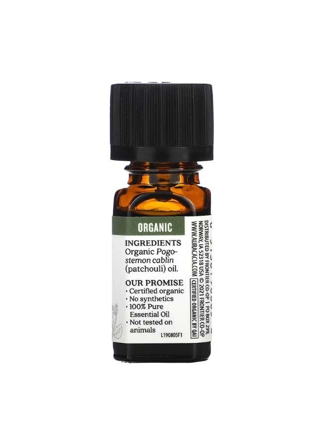 Aura Cacia Pure Essential Oil Organic Patchouli 0.25 fl oz 7.4 ml  - Image 2