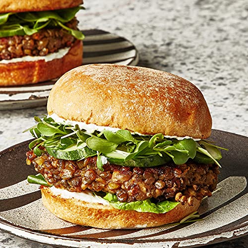 Baker Boutique Hamburger Bun Pan, Mesh Silicone Hamburger Bun Mold, Non Stick Baking Pan for Making Buns, Great Perforated Bakery Molds for Gluten Free Buns(8 loaf, 17.1X12.2X0.59 inch) - Image 2