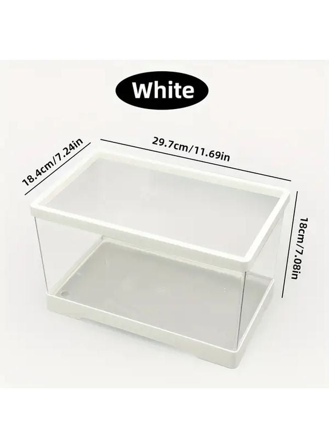 حوض أسماك منزلي بتصميم متكامل شفاف مع نظام تصريف مدمج وخزان أسماك بيئي متين - Image 1