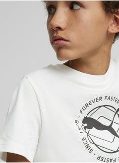 PUMA Active Sports Boys Short Sleeve Graphic T-shirt  - Image 1