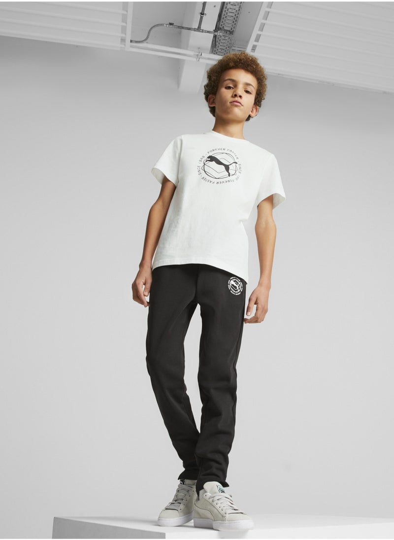 PUMA Active Sports Boys Short Sleeve Graphic T-shirt  - Image 2