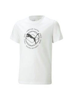 PUMA Active Sports Boys Short Sleeve Graphic T-shirt  - Image 5