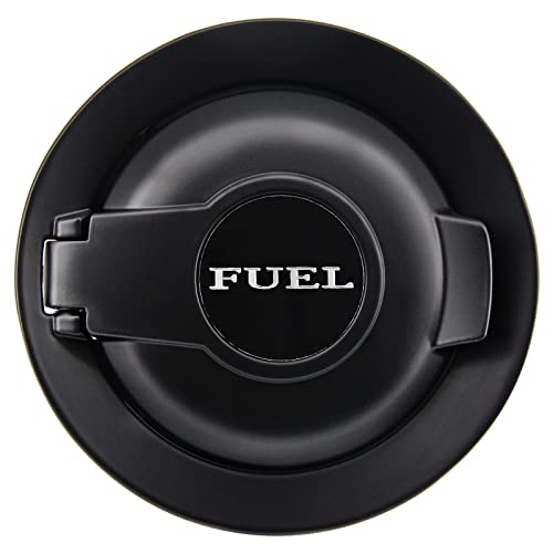 FEXON Fuel Filler Door Cap Cover Replacement for Dodge Challenger 2008-2020, Black Replaces# 68250120AA - Image 1