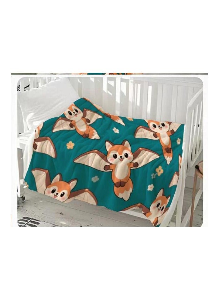 general Flannel thin blanket (warm and comfortable, suitable for sleep, gaming, dust removal and sandproof) 150cm*200cm - 1015 - Image 3