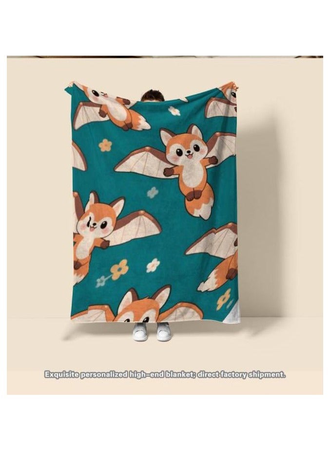 general Flannel thin blanket (warm and comfortable, suitable for sleep, gaming, dust removal and sandproof) 150cm*200cm - 1015 - Image 4